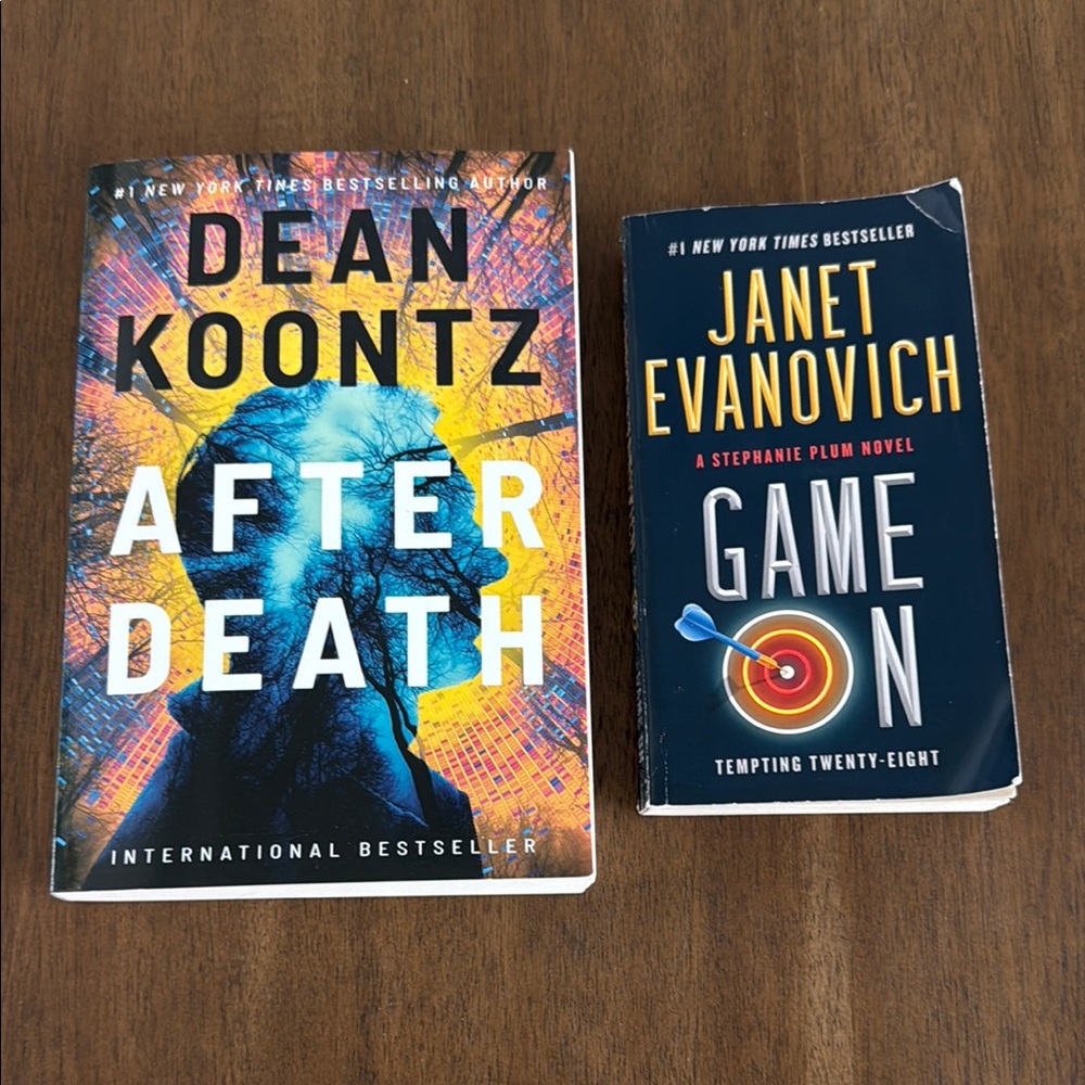 'After Death' Book by Dean Koontz & Game On by Janet Evanovich